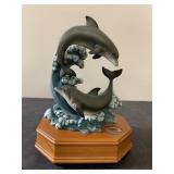 9" tall San Francisco music box. Tested and plays