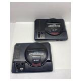 2 Sega Genesis Game Consoles (Untested) no cords