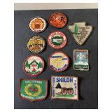 Vintage embroidered Boy Scout patches