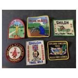 Vintage embroidered Boy Scout patches