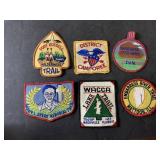 Vintage embroidered Boy Scout patches