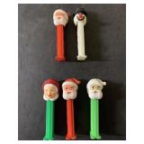 Vintage PEZ Dispensers-Christmas