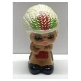 RARE Antique Indian chalkware bobblehead