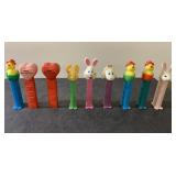 Vintage PEZ Dispensers-Valentines Day & Easter