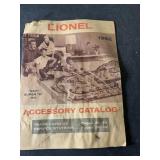 Lionel 1962 accessory catalog