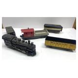 Vintage toy trains