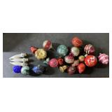 RARE antique glass Christmas ornaments