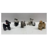 Vintage tiny animal figurines