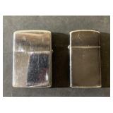 1974 & 1997 Zippo lighters