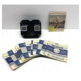 Antique Bakelite Sawyers View Master & reels