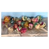 RARE antique glass Christmas ornaments