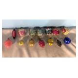 RARE antique glass Christmas ornaments