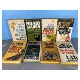8 Vintage paperback books