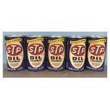 Vintage cans of STP Oil Treatmen