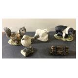 Vintage Homco & more figurines tallest is 4" tall