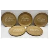 Cute wood trinket trays