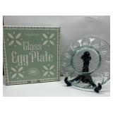 Longaberger Glass Egg Plate for deviled eggs