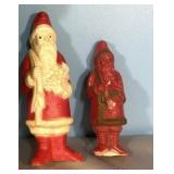 RARE antique Santa Claus plastic toys