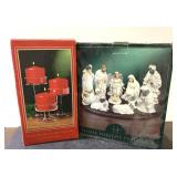 Home for the Holidays Nativity Scene & Pillar