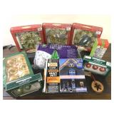 NEW & SEALED Christmas ornaments, lights more