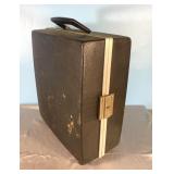 Vintage 12" x 11" x 6" locking case-no key