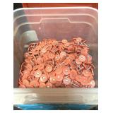 Grip Rite 1" 2.54 cm Round plastic cap roofing