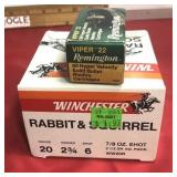 20 gauge & .22 ammo-MUST PRESENT A VALID FOID