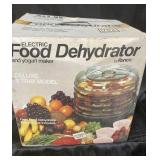 NEW vintage Ronco Electric Food Dehydrator Yogurt
