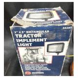 3"x5" Tractor Implement Light, Orange Lights more-
