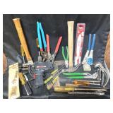 Craftsman soldering iron, hammers, screwdrivers,