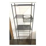 Nice 48" x 10" x 15" metal wire bathroom shelf