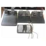 Gaming foot controllers and more