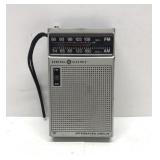 Vintage General Electric AM/FM Pocket Radio-not