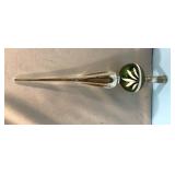Antique glass Christmas Tree Topper