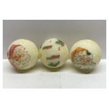 Vintage Christmas styrofoam ornaments