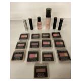 13 Mary Kay mineral cheek color, 4 lipsticks,