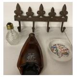 RARE vintage Schlitz Smashed Bourbon St bottle,