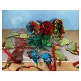 Vintage Honeycomb Christmas Decorations