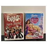 DVDs-Bratz and Barbie