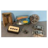 Groovy Ozarks postcard book, peace sign medallion,