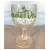 COOL Mountain Dew carnival prize glass
