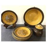 Mid Century Mod Homer Laughlin Golden Glade pieces