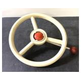 Sit by Grandpa & "drive"! Plastic kids vintage