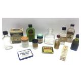 Antique, retro & vintage medicine bottles & tins