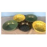 Groovy retro snack bowls