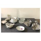 Vintage pretty glass items and more