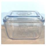 Antique Fire King Philbe Blue Refrigerator dish