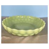 Rare Vintage Fire King Jadeite Bubble Bowl