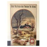 Metal Grandmas Baking Powder decor sign-10"x15"