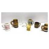 Cool retro toothpick holders & shot mugs